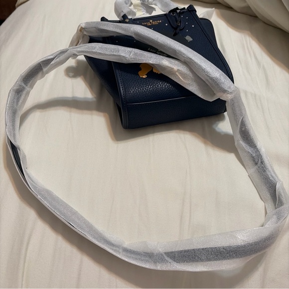 NWT Kate Spade Navy Blue Disney Lady and the Tramp Mini Handbag - Picture 7 of 7